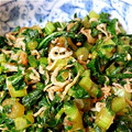 みかんぶどうばなな's cooksnap of when they made ちりめんじゃこと大根菜の醤油炒め.