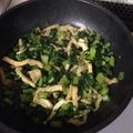 mihane9265's cooksnap of when they made 大根の葉炒め.