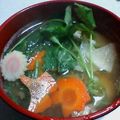 うきこたん's cooksnap of when they made うちのお雑煮♪.