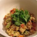 sachisa113's cooksnap of when they made パニール、もしくは炒り卵・豆腐の野菜炒め.