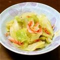 おへぼ's cooksnap of when they made キャベツと桜えびの甘酢和え.