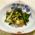 Haru Haru's cooksnap of when they made ☆ほうれん草☆しめじとしらすのポン酢和え.