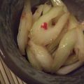 ルリナ's cooksnap of when they made セロリのキムチ風漬物.
