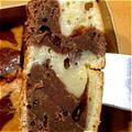 なっちん♥'s cooksnap of when they made チョコバナナマーブルケーキ♪.