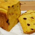 ☆ジグロ☆'s cooksnap of when they made ＨＢで♪かぼちゃとレーズンの食パン.
