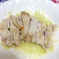 まっこりん☻'s cooksnap of when they made レンジ 蒸し鶏.