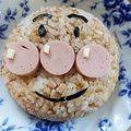 みゃじま's cooksnap of when they made ちょま弁⑫アンパンマン弁当幼稚園年少さん.