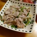 komutatata's cooksnap of when they made ☆レンジで蒸し鶏と水菜の柚子胡椒和え☆.