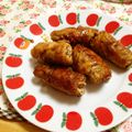 komutatata's cooksnap of when they made ∮豚しそ明太の肉巻き✰甘辛✰照り焼き∮.