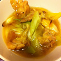 クマたぬき's cooksnap of when they made 鶏肉と長ネギのサッと炒め煮.