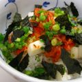 はわいあんトマト's cooksnap of when they made ひとり飯に～◆キムチとろろ丼◆.