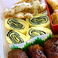 ガッちやん's cooksnap of when they made ◆簡単可愛いお弁当♡渦巻きたまご焼き◆.