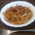 くりりくぶ's cooksnap of when they made 懐かしい味♪スパゲティナポリタン☆.