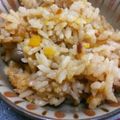 もろもろ10もろ's cooksnap of when they made かぼちゃホクホク甘うま炊き込みご飯☆.
