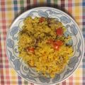 aando's cooksnap of when they made フライパンいっちょで簡単パエリア.