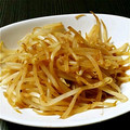 しらぽっち's cooksnap of when they made これだけで!?もやし炒め.