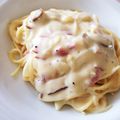 WKBear's cooksnap of when they made 米粉で♪豆乳きのこの味噌クリームパスタ☆.