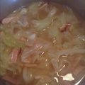 ポポ17's cooksnap of when they made 中華風♪ハムとキャベツのスープ♪.