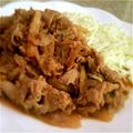 rinabanana's cooksnap of when they made たっぷり玉ねぎ♪豚の生姜焼き.