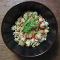 etiennue's cooksnap of when they made ふんわりプリプリ！海老と豆腐の炒めもの.