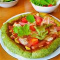 しじみごはん's cooksnap of when they made 三つ葉とコンビーフのピザマルゲリータ.
