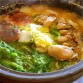 旦那は皿洗い's cooksnap of when they made 牡蠣の土手鍋.