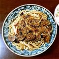 あべ厨房's cooksnap of when they made ナスと玉ねぎの和風スープパスタ♪.