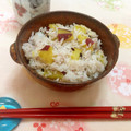 ローズティー＊'s cooksnap of when they made 黒米・さつまいも・おこわ風ごはん.