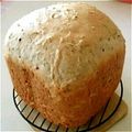 ねこ♪たま's cooksnap of when they made HBで♪中力粉*ごはんパン.