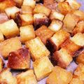 りぃさ←'s cooksnap of when they made 簡単♪やみつきパン耳ラスク.