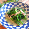 薄荷パン's cooksnap of when they made びっくり！小松菜とベーコンの蒸し炒め♪.