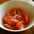 mamamamie's cooksnap of when they made 後一品に☆トマトの簡単ナムル風.