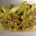 マメあずき's cooksnap of when they made セロリとツナのカレー炒め.