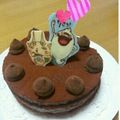 nozoすけ's cooksnap of when they made キャラチョコ☆６歳誕生日☆レシラム.