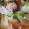 ふわわらら's cooksnap of when they made チンゲン菜と大根と鶏肉の煮物.