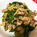 kiyousa's cooksnap of when they made 簡単！旨旨チンジャオロース！.