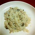 ほりよ's cooksnap of when they made 簡単！ヘルシー？カルボナーラ風リゾット★.