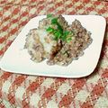 セカイノハジマリ's cooksnap of when they made 里芋のひき肉あんかけ.