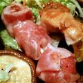 kazu3838's cooksnap of when they made 実は生ハム＾＾ベーコントマトの串焼き.