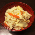 Beauvior's cooksnap of when they made 白だしで簡単！鶏五目の炊き込みご飯.