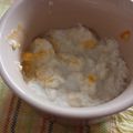 かんなタン's cooksnap of when they made かぼちゃとチーズのパン粥（離乳食8ヵ月）.