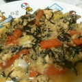 hiko336's cooksnap of when they made ひじきと豆腐の甘辛卵とじ.
