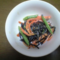 tukuroka's cooksnap of when they made 妊婦ご飯☆ひじきといんげんのマヨ和え.