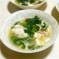 sweet_rose's cooksnap of when they made 具だくさんレタススープ.