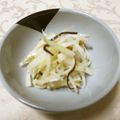 ようごりん's cooksnap of when they made 大根＆ちくわの塩昆布和え.