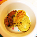 クック2ENI5Z☆'s cooksnap of when they made 離乳食☆後期　おからとピーマンのお焼き.