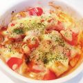 美人の理恵's cooksnap of when they made お弁当に❀じゃが芋とトマトのチーズ蒸し♬.