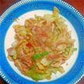 クック527VFH☆'s cooksnap of when they made 簡単！！シーチキンとキャベツの焼きうどん.