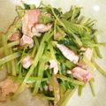 *Yumousemouse*'s cooksnap of when they made 豚肉とセロリの炒め物.