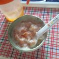 ともぱんたから's cooksnap of when they made 離乳食　バナナ&おいものヨーグルト.